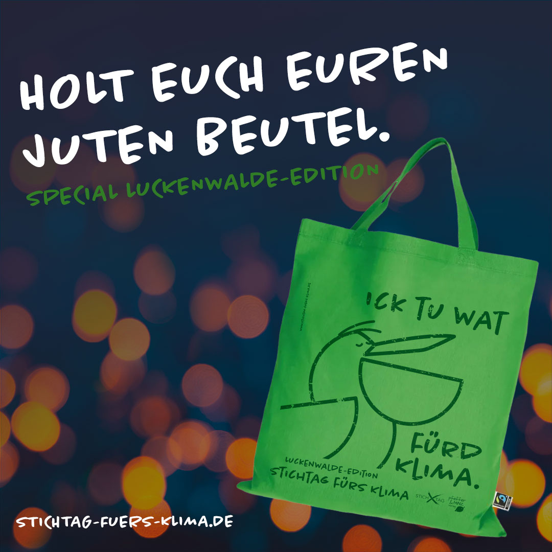 Weihnachtsmarkt-Jute-Beutel-Edition Luckenwalde